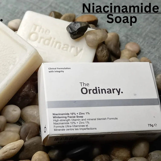 THE ORDINARY NIACINAMIDE FACIAL SOAP + THE ORDINARY NIACINAMIDE BEAUTY SERUM